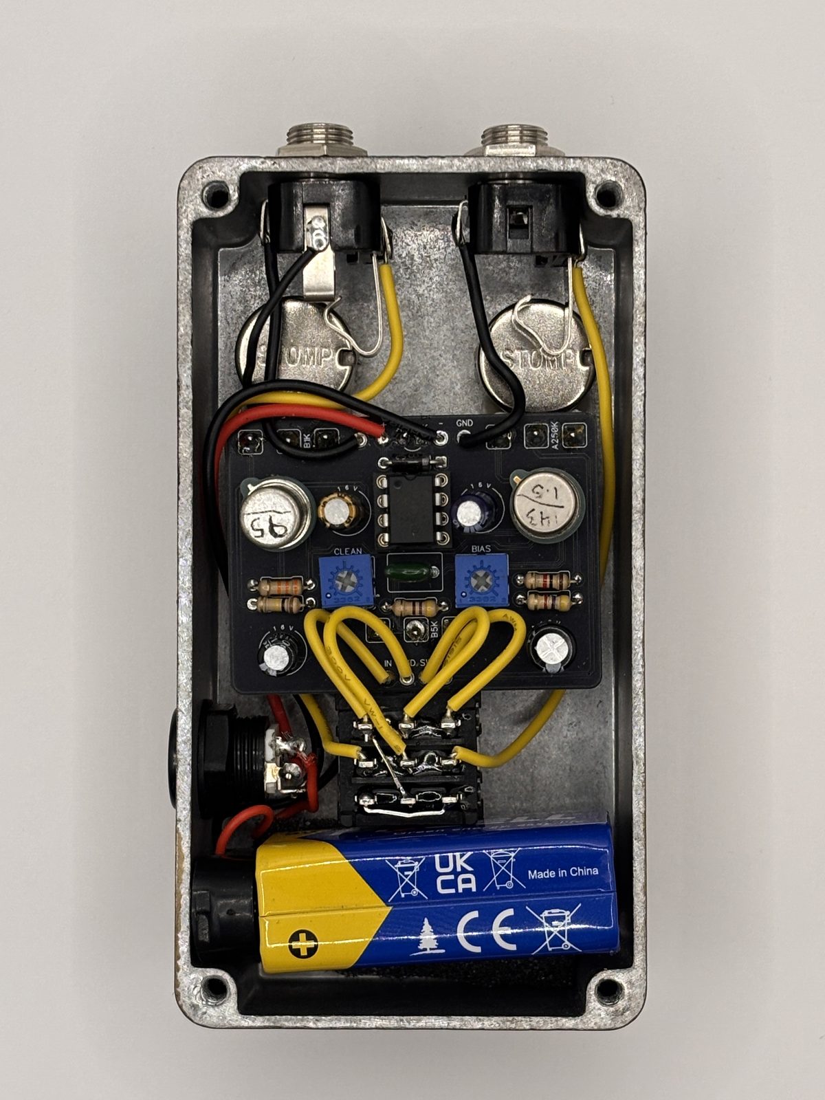 Germanium Fuzz Face internals